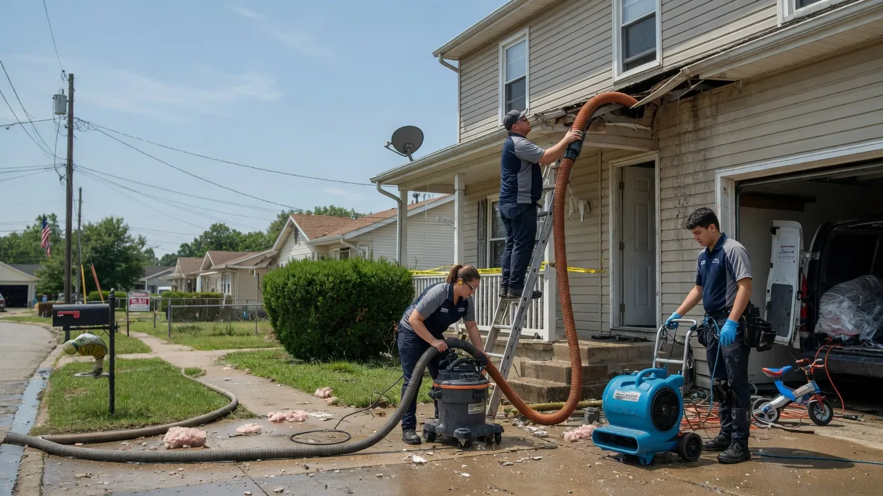 Water Damage Restoration in Aviston, IL near me